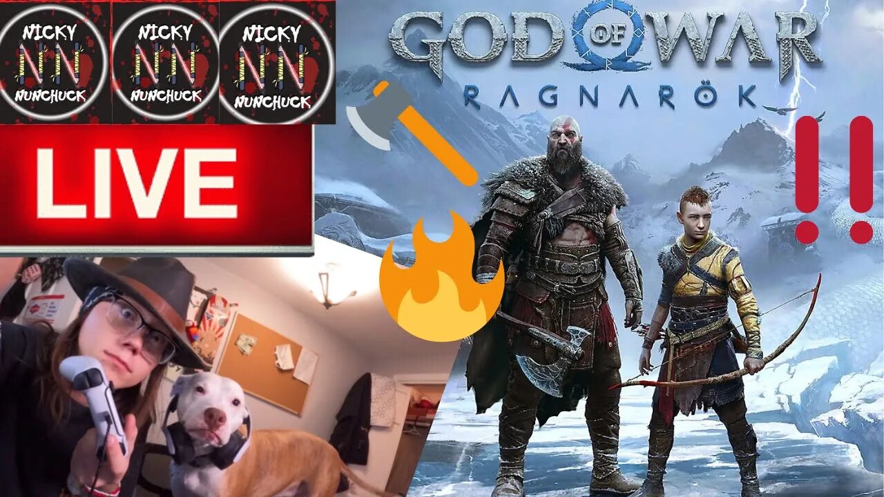i am sick...God Of War RAGNAROK! Part:8 (LIVESTREAM)