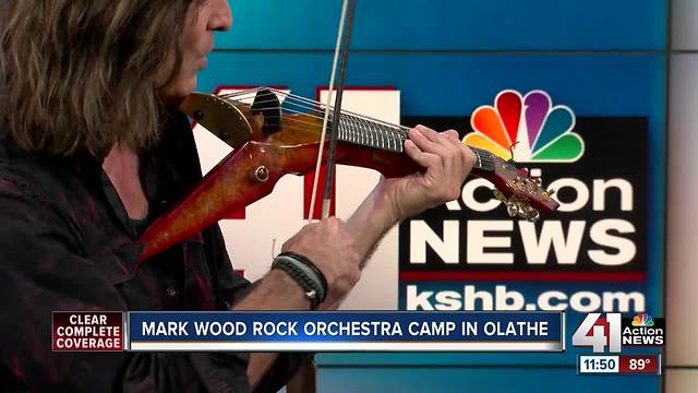 Mark Wood Rock Orchestra Camp happening in Olathe