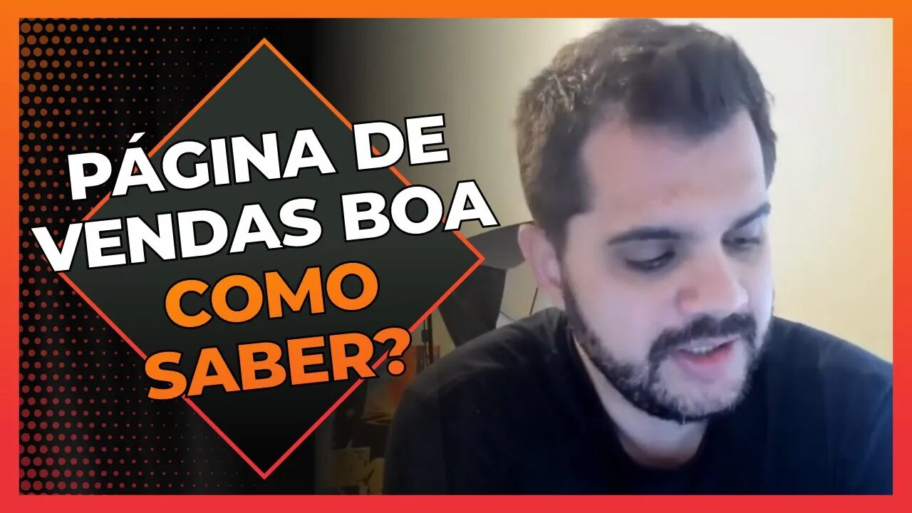 Como saber se uma página de vendas é boa ou ruim | Cortes do Berger