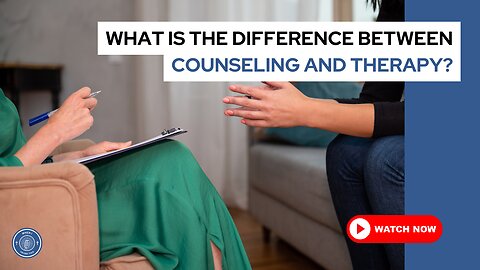 What is the difference between counseling and therapy?