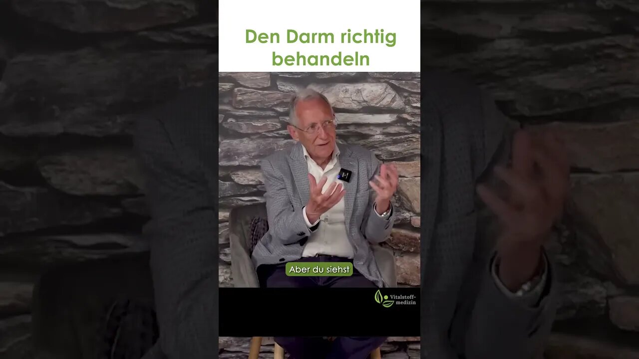 Den Darm richtig behandeln