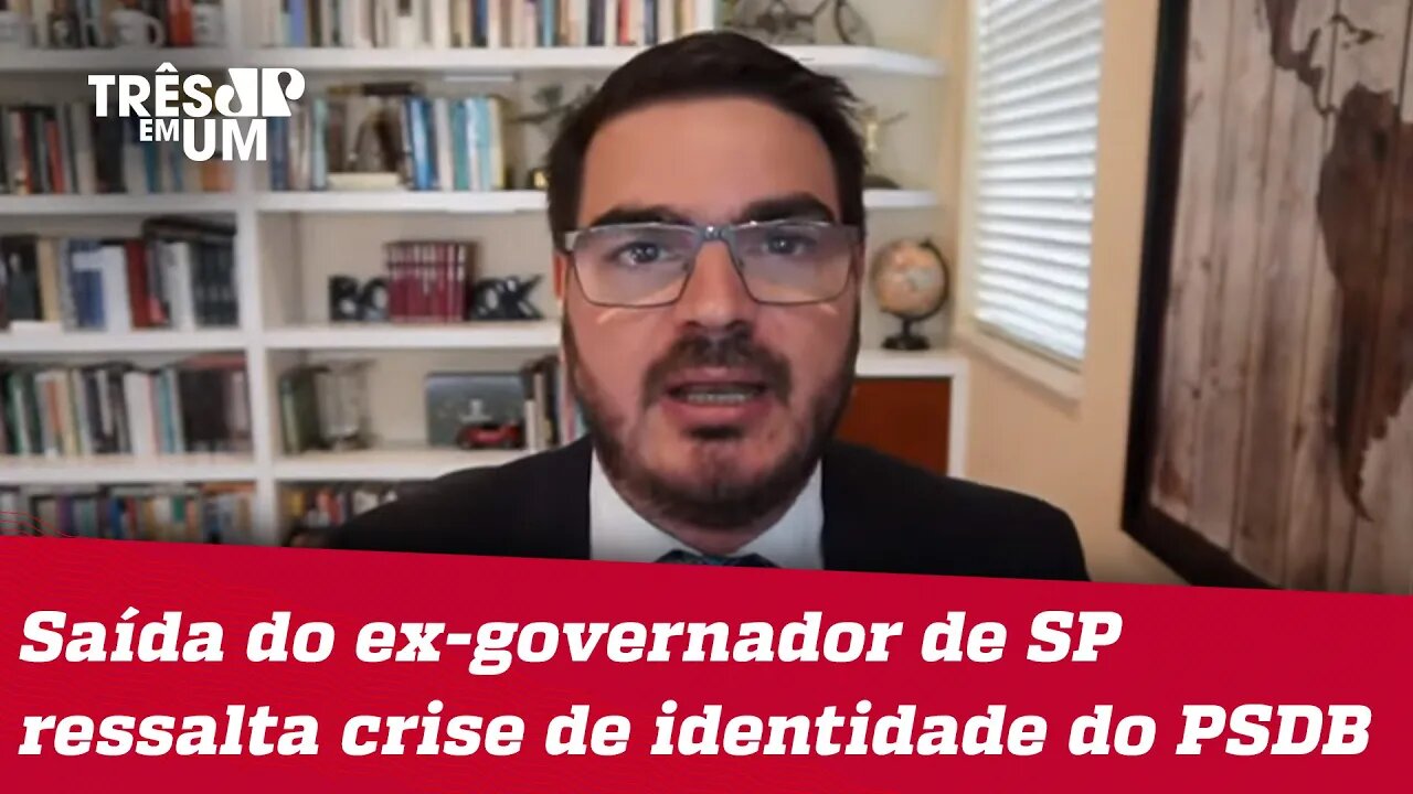 Rodrigo Constantino: Alckmin já estragou histórico por considerar chapa com Luladrão