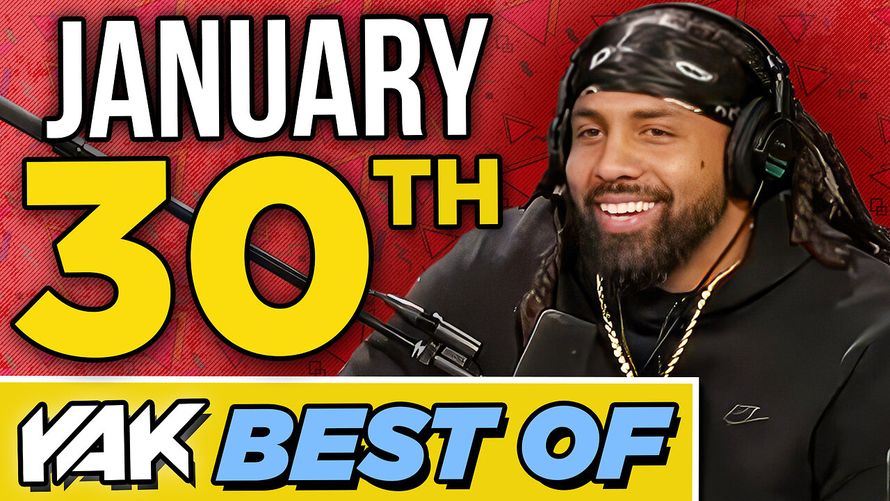 Arian Foster Joins The Yak | Best of The Yak 1-30-24