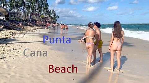 Walk on Punta Cana Beach.