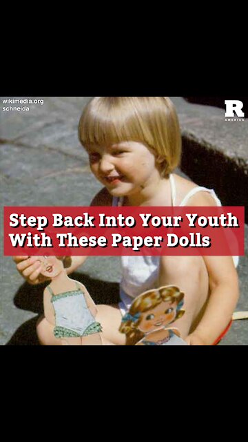 Step Back Into Your Youth With These Paper Dolls