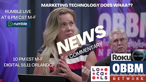Marketing Technology Does WHAA?? OBBM Network News Broadcast