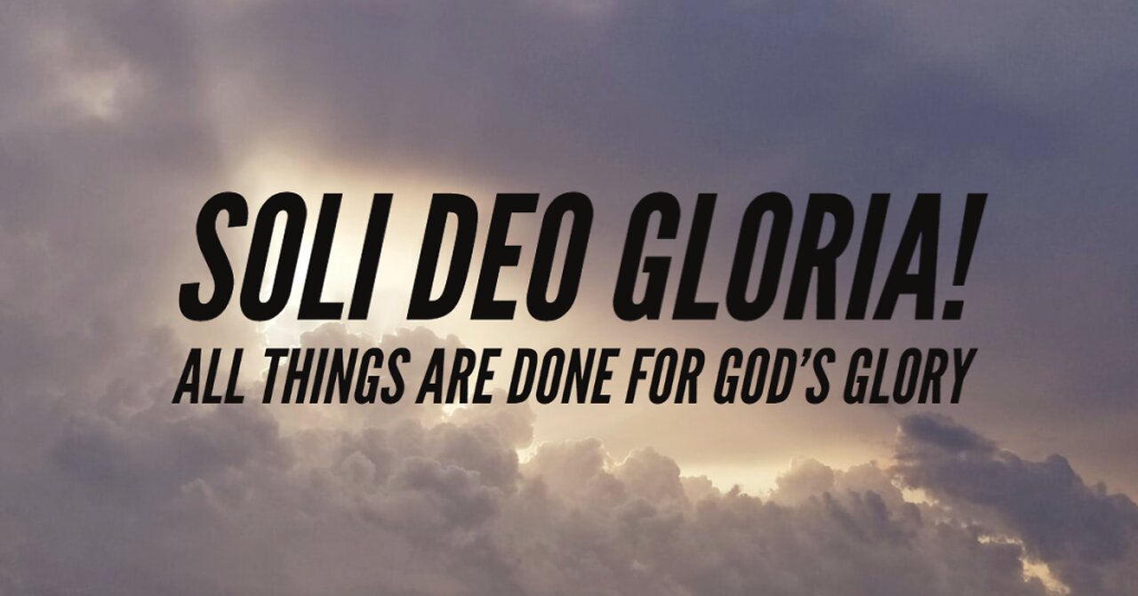 Pastor R.C. Sproul | Soli Deo Gloria. #glory #God