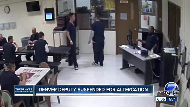 Denver Sheriff’s deputy caught on camera flipping inmate’s tray of food; deputy suspended
