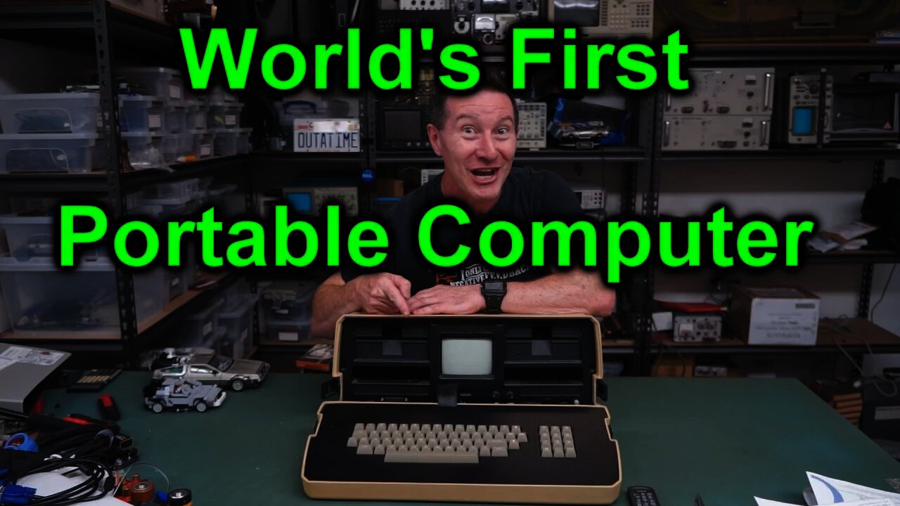 EEVblog #955 - World's First Portable Computer Teardown