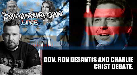 Gov. Ron DeSantis and Charlie Crist debate. 24OCT22