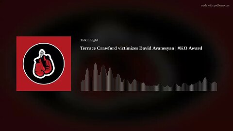 Terrace Crawford victimizes David Avanesyan | #KO Award