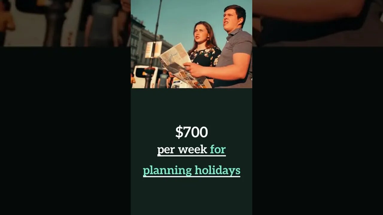 Get Paid $700/Week For Planning Holidays | How To Make Money Online and Get PAID Instantly | #shorts