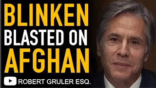 Blinken Blasted on Afghan: Menendez, Paul, Cruz and Hawley Congressional Inquiry