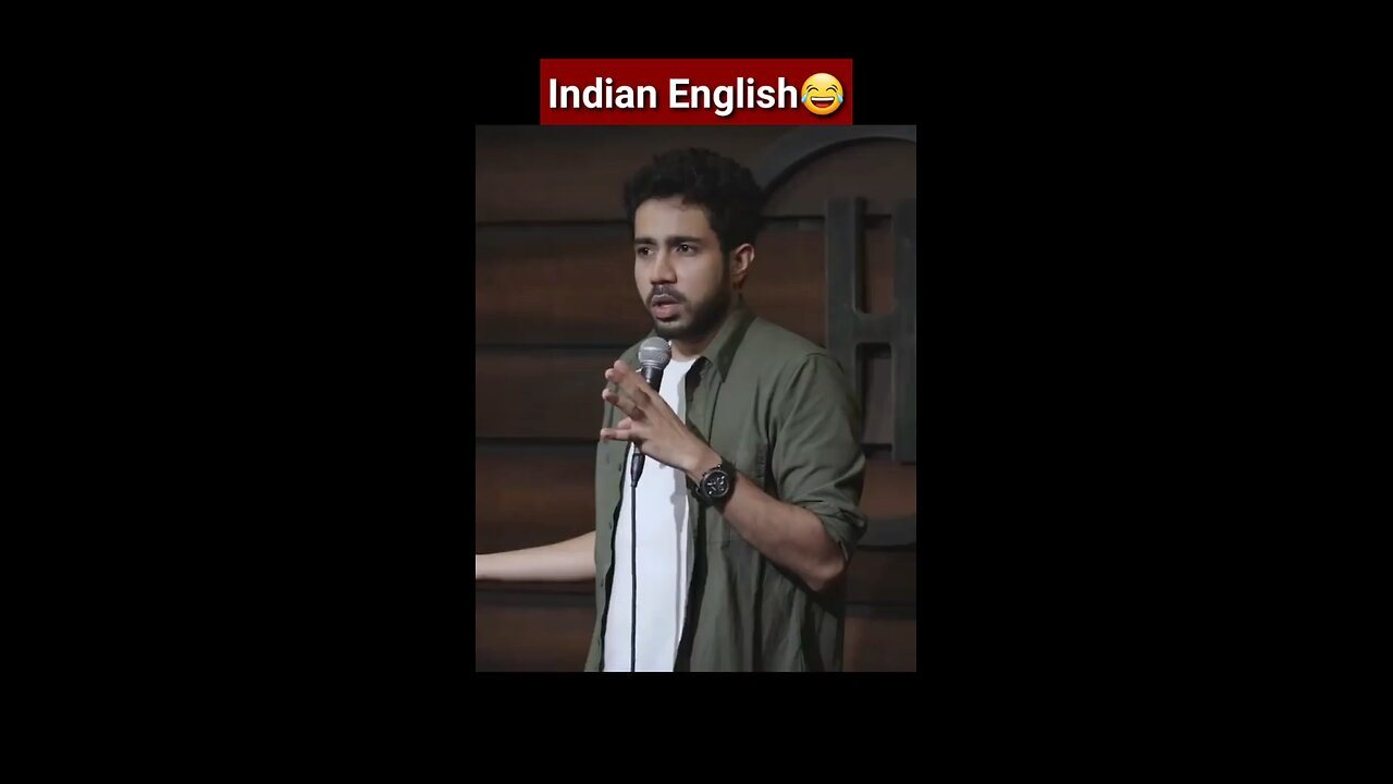 Indian English stand up comedy