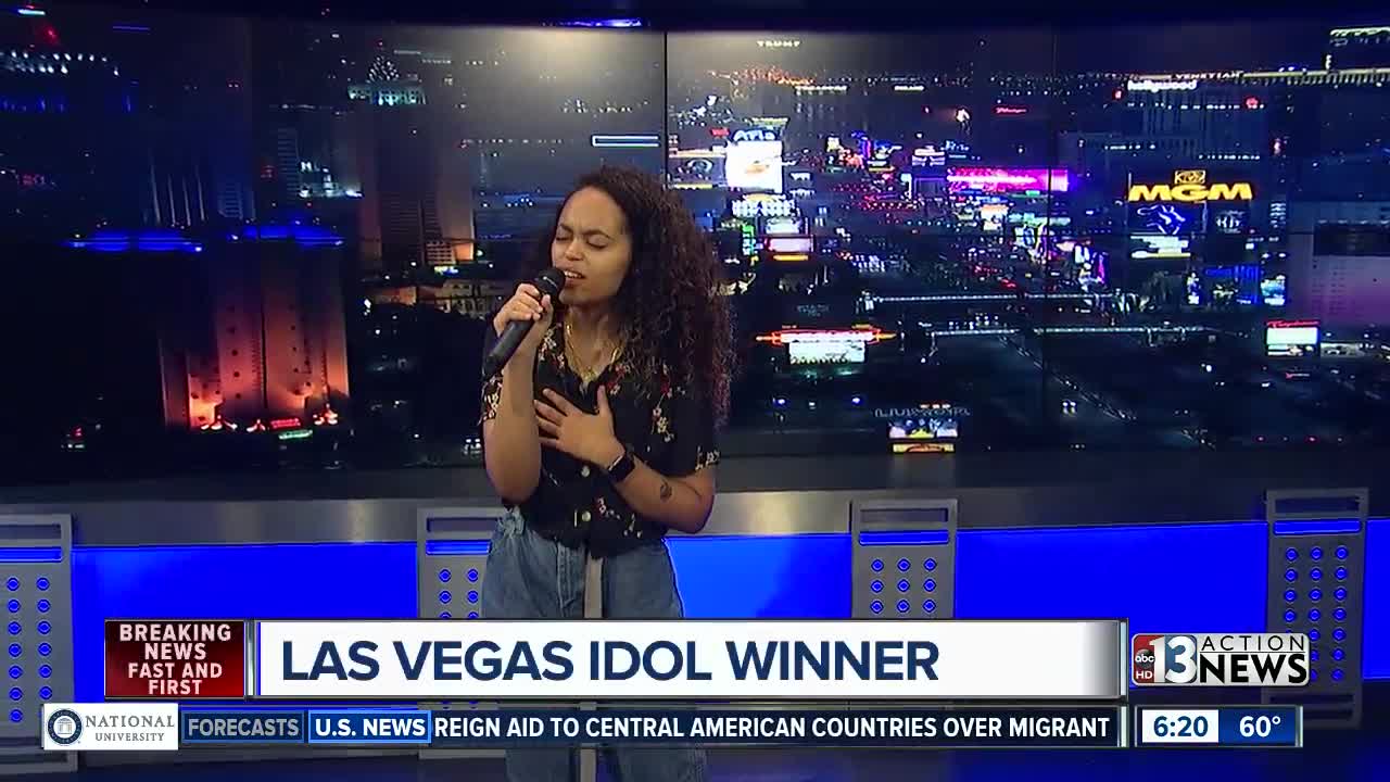 Tiffanne LeMay sings on Good Morning Las Vegas