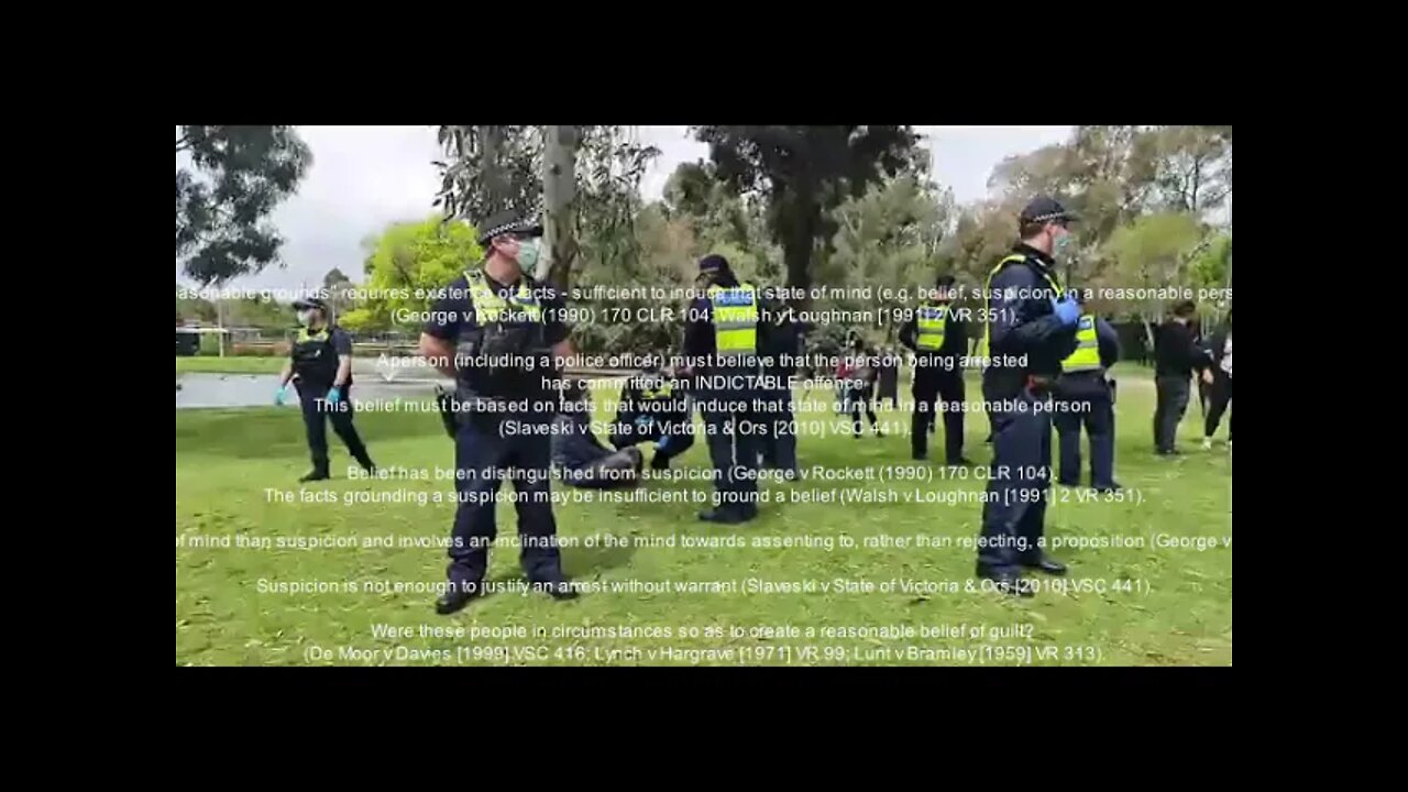 Jog, Walk, Sit Down, Stand Up Arrest, Princess Park Your Under Arrest - Carlton 16/10/21