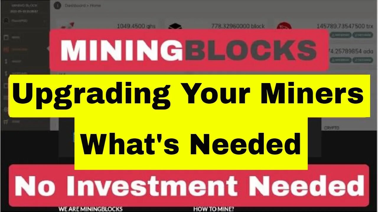 Mining Blocks Mining Simulator , Upgrading Your Miners , Earn Free Crypto