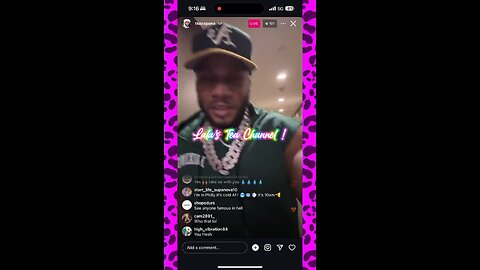 - TKO CAPONE ; GOES LIVE ON INSTAGRAM ! (LIVE IS CHOPPY DUE TO HIS WIFI)