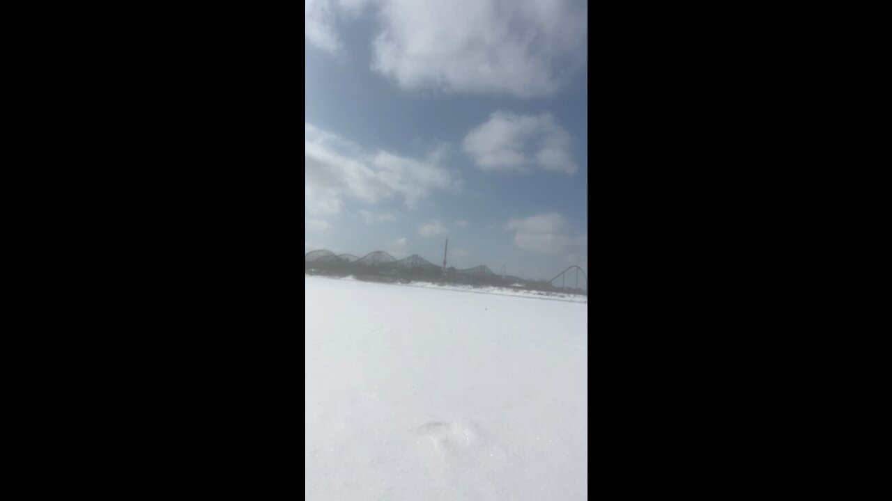 Amazing view on the ice