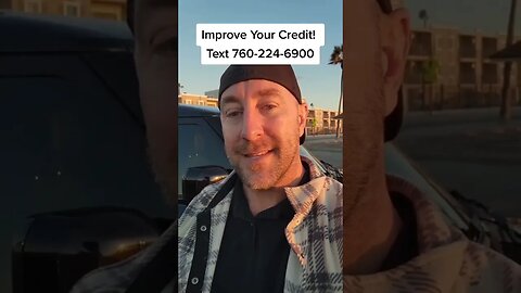 Improve your credit!