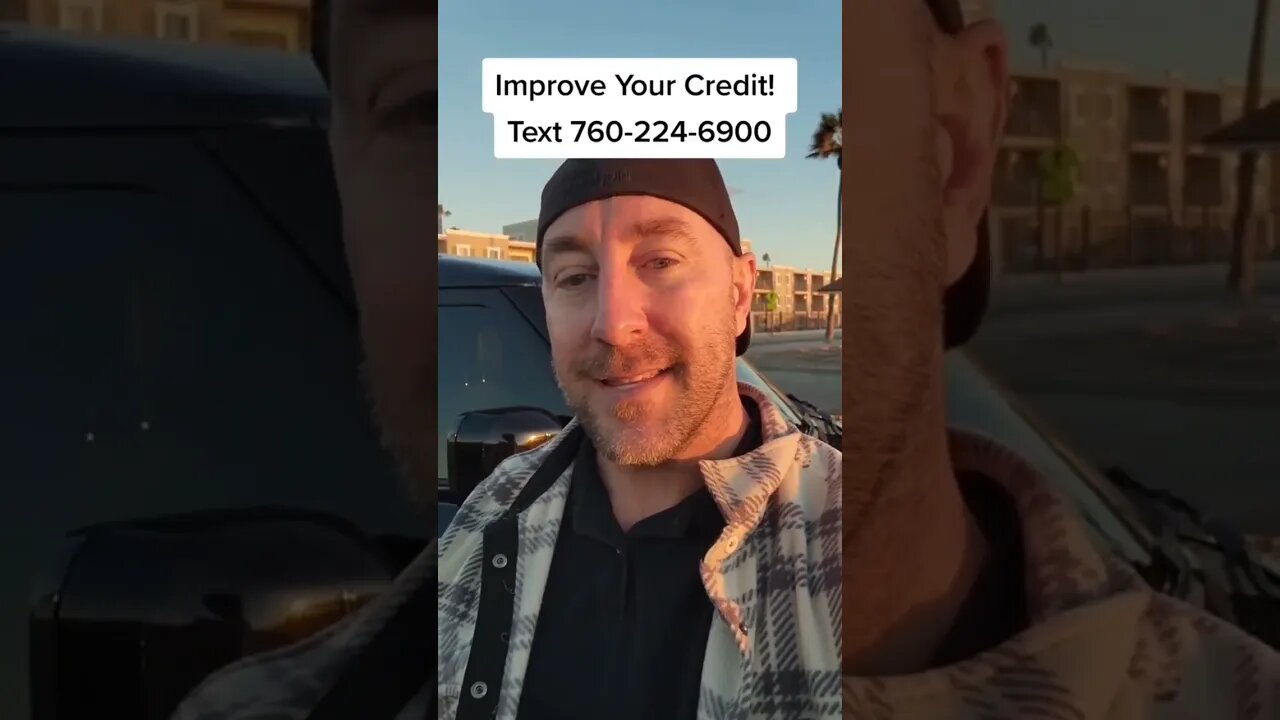 Improve your credit!