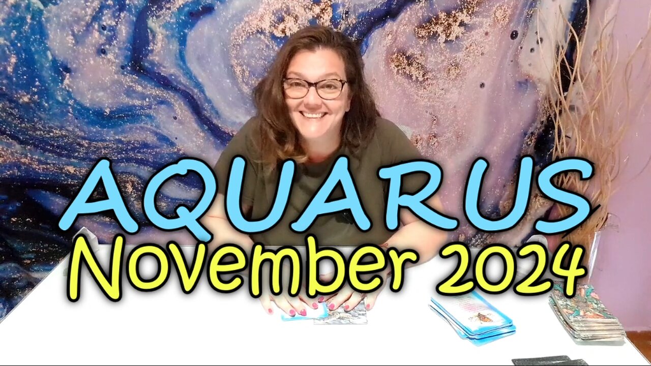 Aquarius: You are an INSPIRATION! November 2024 🔆 Monthly tarot reading