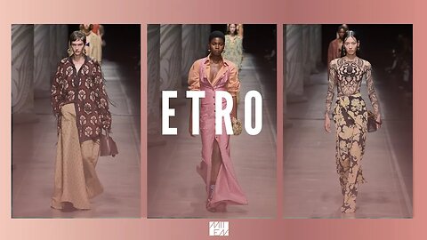 Etro Spring Summer 2024 | Your Personal Style Destination, MIIEN