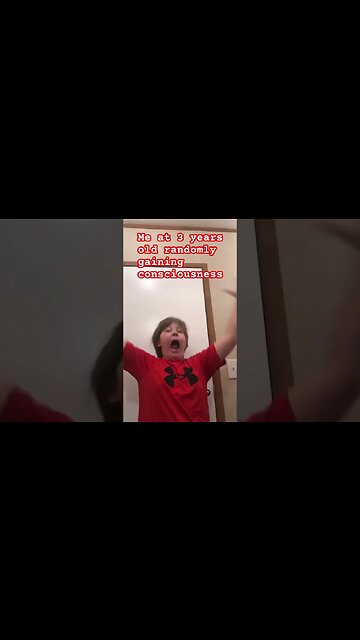 Randomly gaining consciousness at 3 #viral