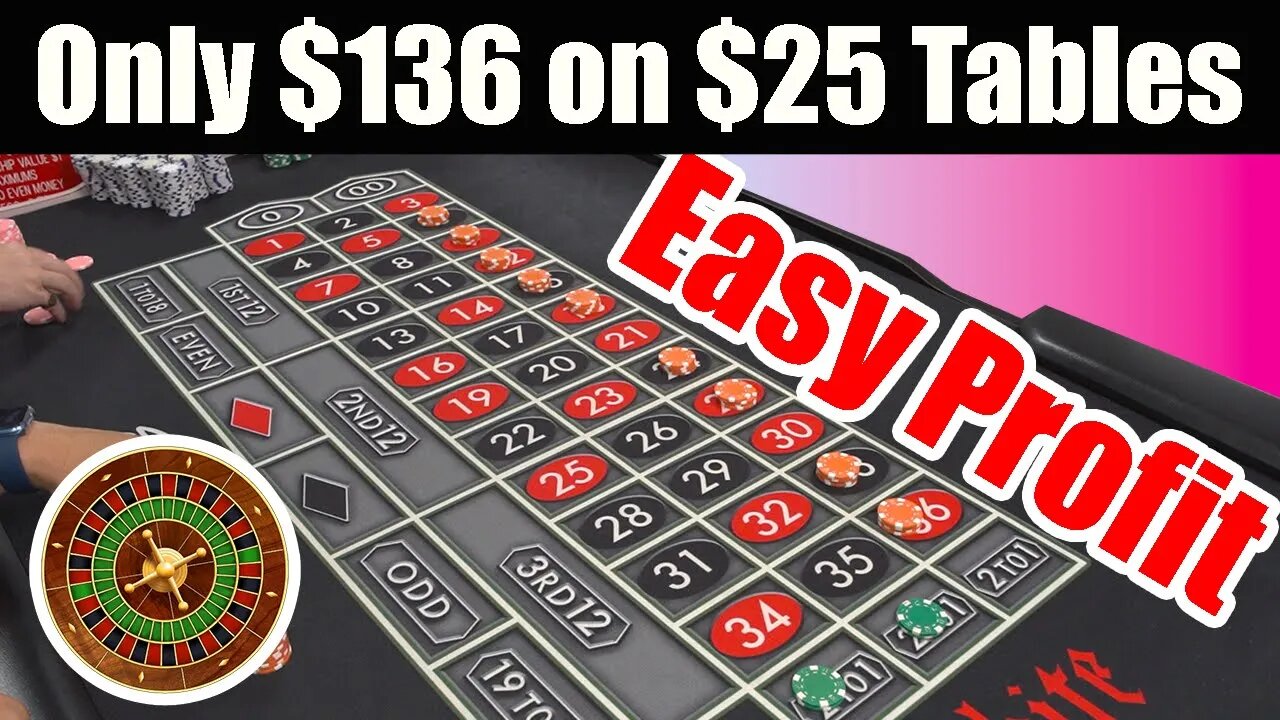 You Need $136 to Profit w/ This Roulette System