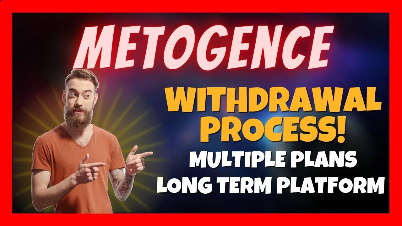 Metogence Withdrawal Process 💰 1.5% to 2.5% In Daily Profits ✅ NEW Long Term Opportunity❓