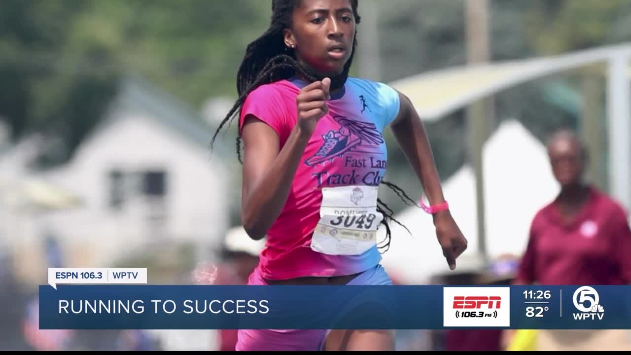 Hopeful future Olympian already breaking records