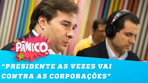 Maia: Deputados do PSL precisam entender que Bolsonaro não é presidente de sindicato