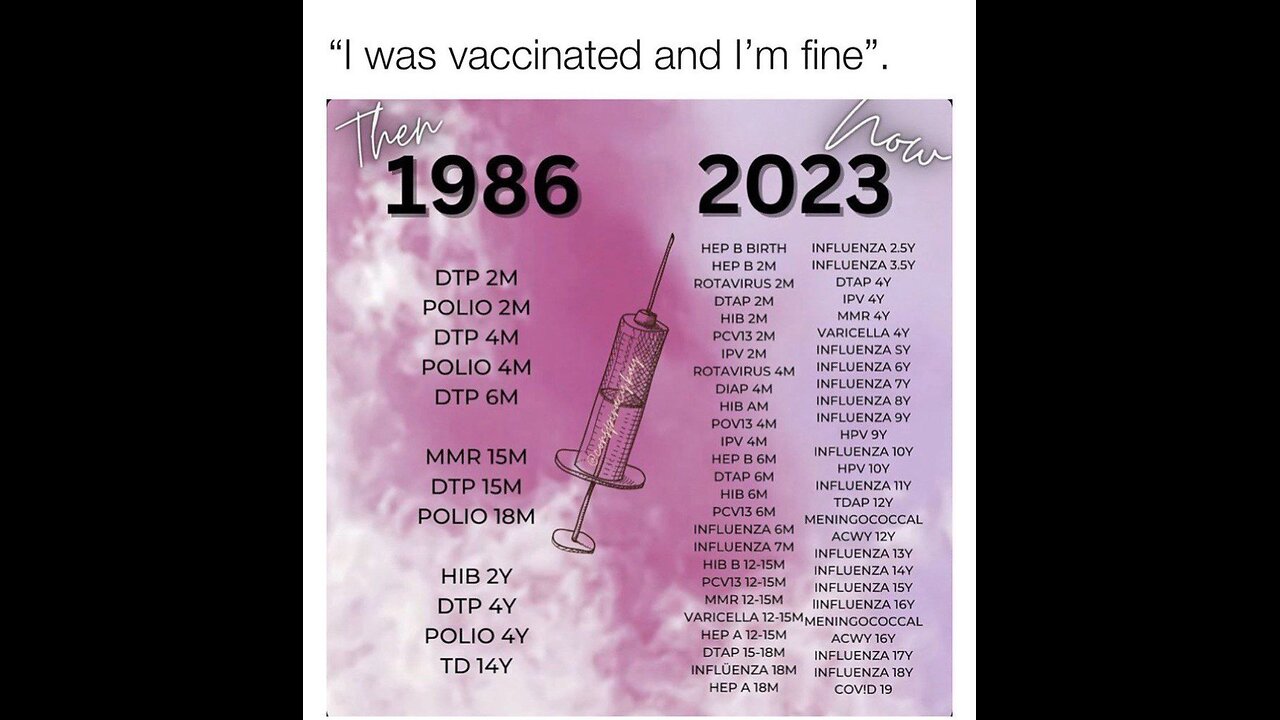 Baby vaccines and gut health deterioration leading to all sorts of problems as a consequence.