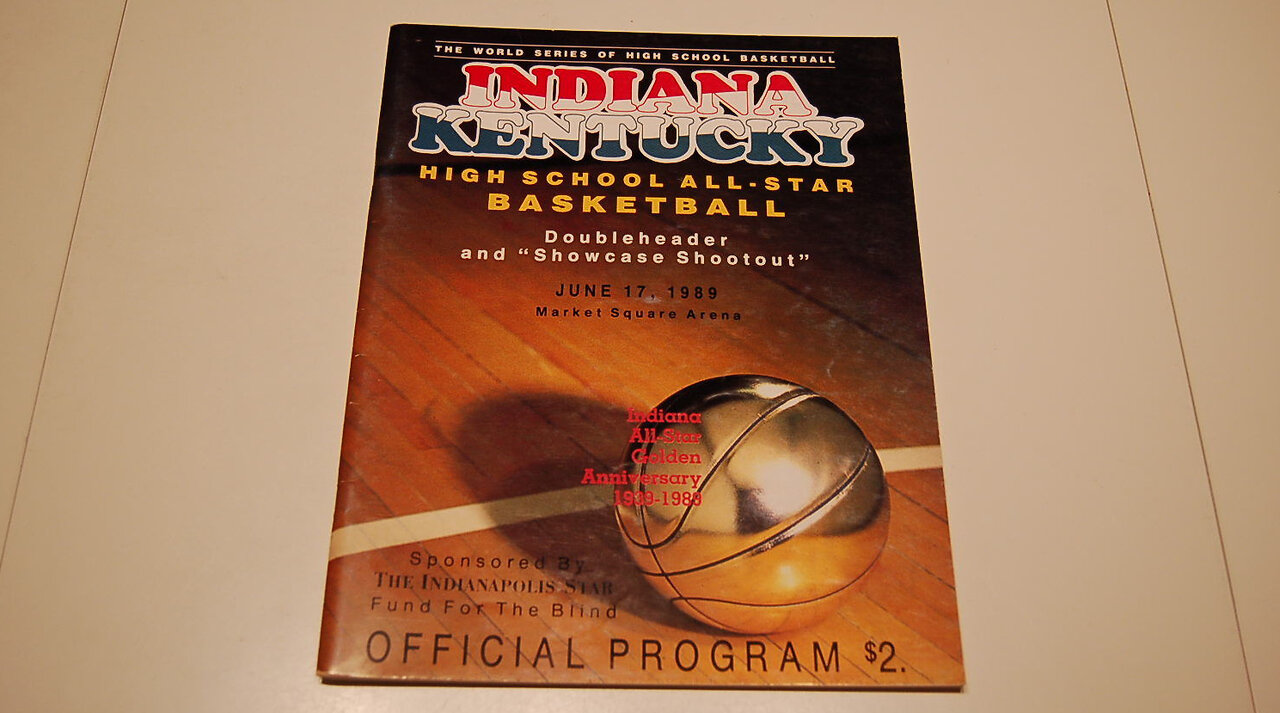 June 17, 1989 - Indiana-Kentucky Boys All-Star Basketball Game (50th Anniversary)