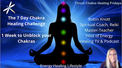 Day 5 of The 7 Day Chakra Healing Challenge, Throat Chakra