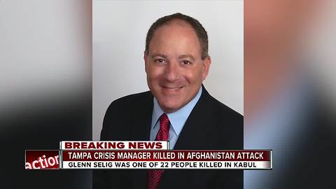 PR agent, former Tampa reporter one of at least 22 people killed in attack on hotel in Afghanistan