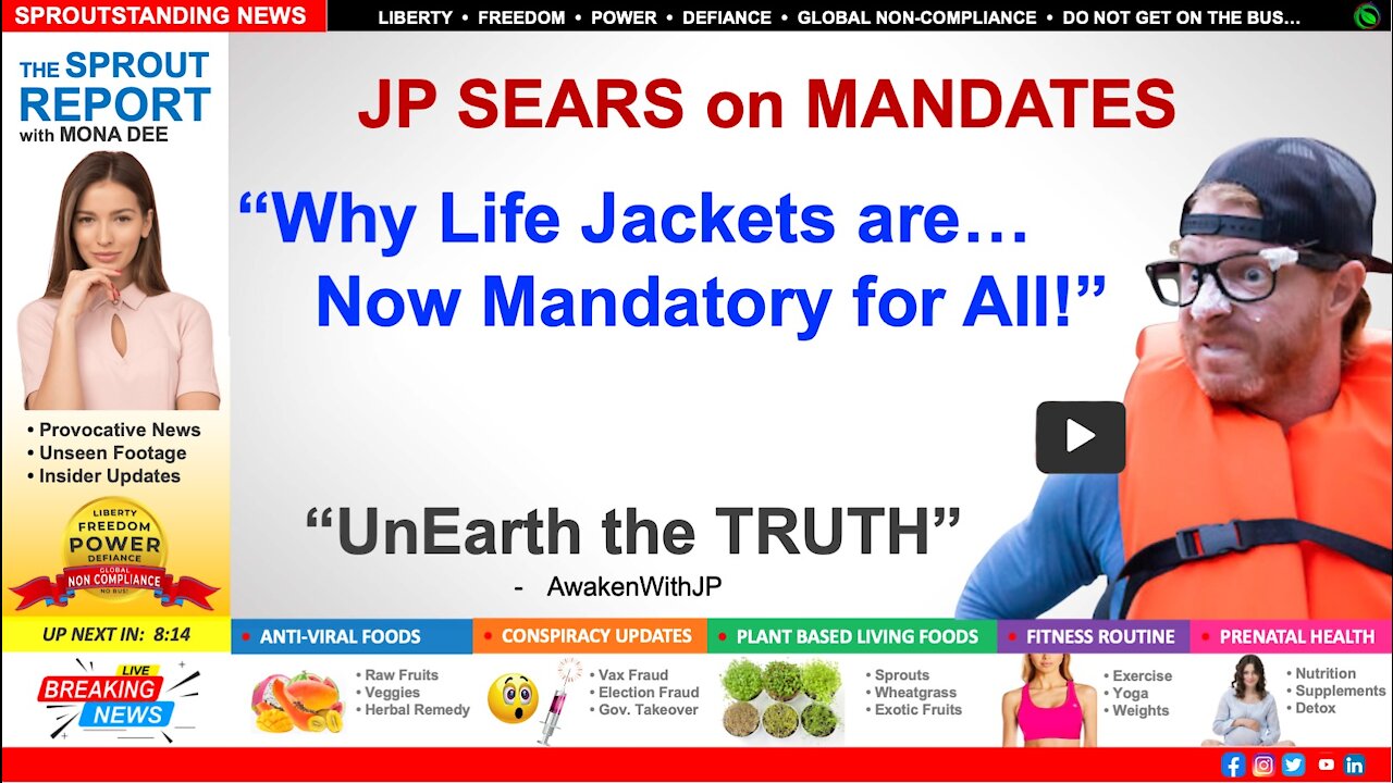 JP SEARS on Why Life Jackets are Now Mandatory for All!