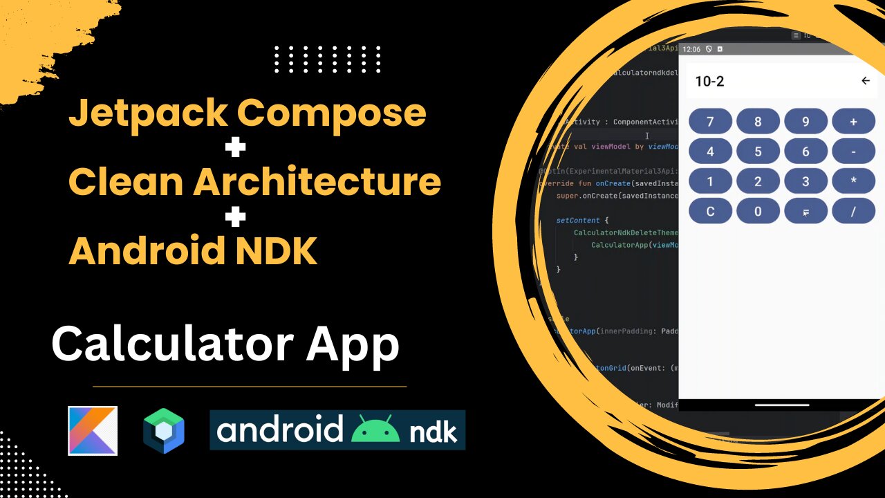 Android App Dev with Jetpack Compose, NDK (C++) Using Clean Architecture