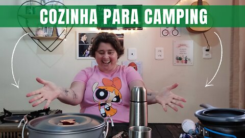 Equipamento de cozinha para camping