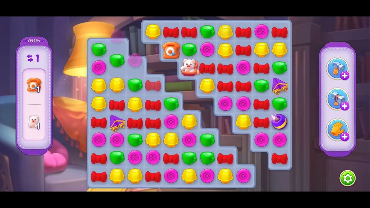 Playrix Homescapes Gameplay Walkthrough Level 7605