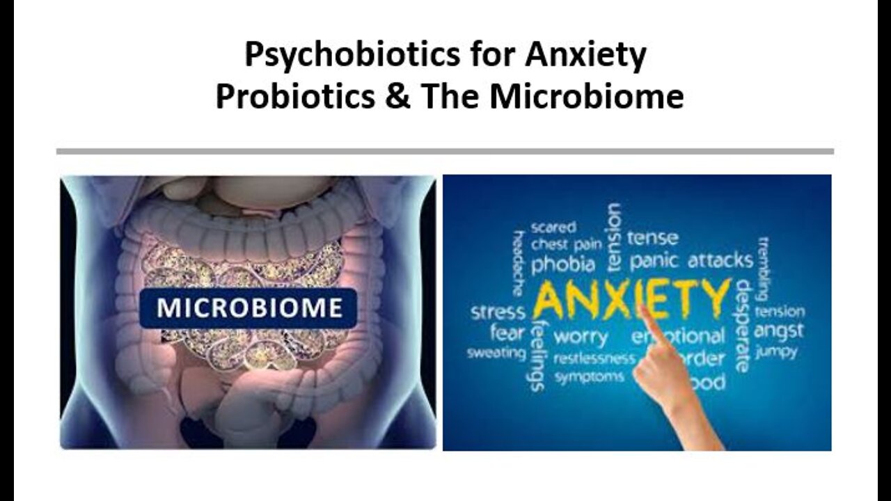 Psychobiotics for Anxiety - Probiotics, Prebiotics & Microbiome Health - Gut Brain Axis