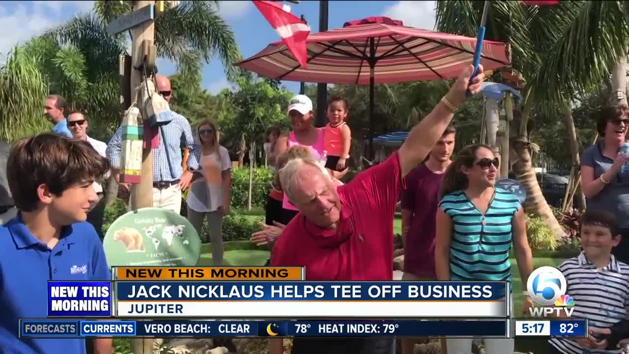 The only Nicklaus designed putt putt course opens in Jupiter