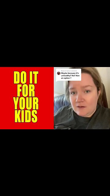 If you don’t think you owe your children health don’t have children