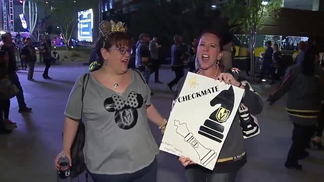 Vegas Golden Knights win first Stanley Cup playoff game