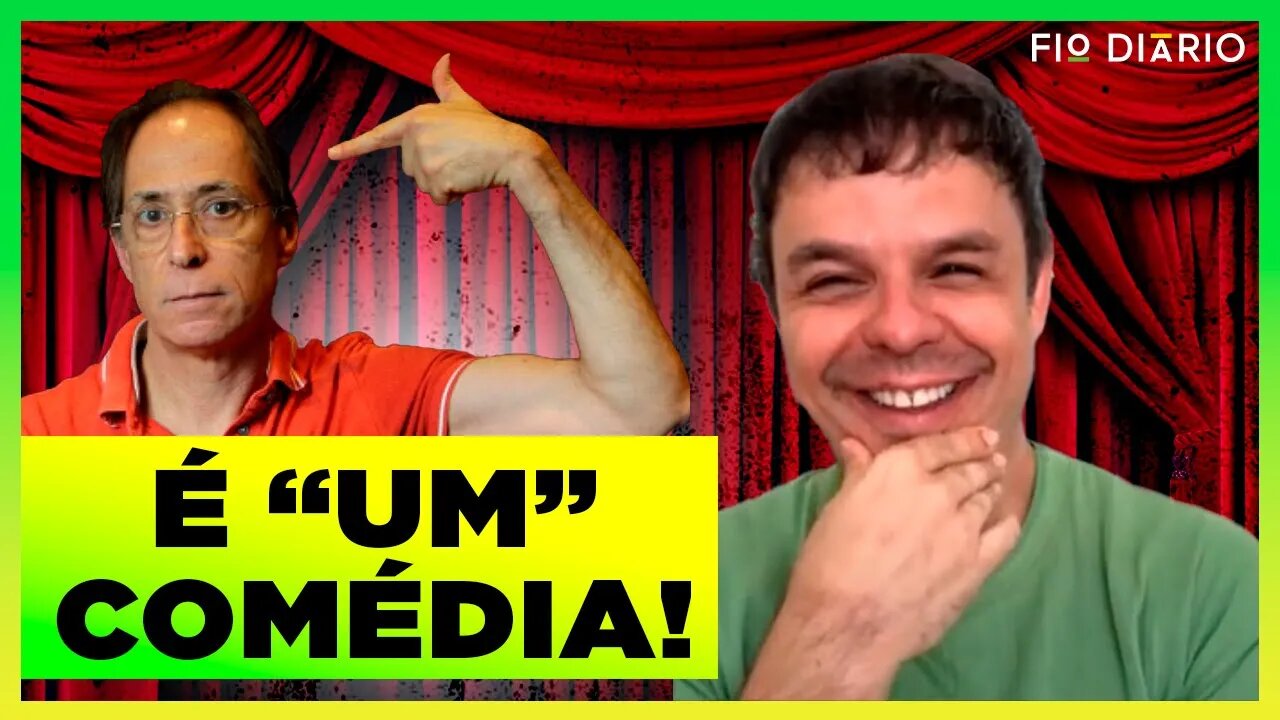 PEDRO CARDOSO RELACIONA COMÉDIA STAND UP AO FASCISMO