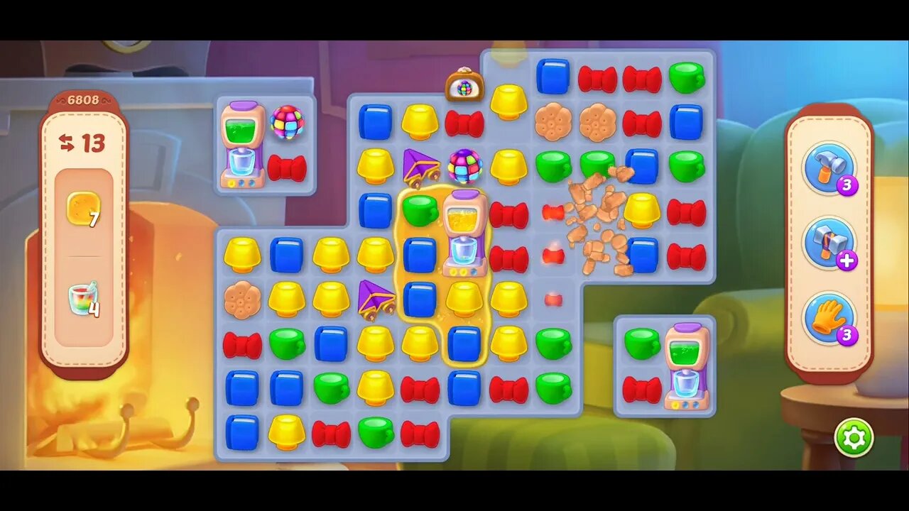 Playrix Homescapes Gameplay Walkthrough Level 6808