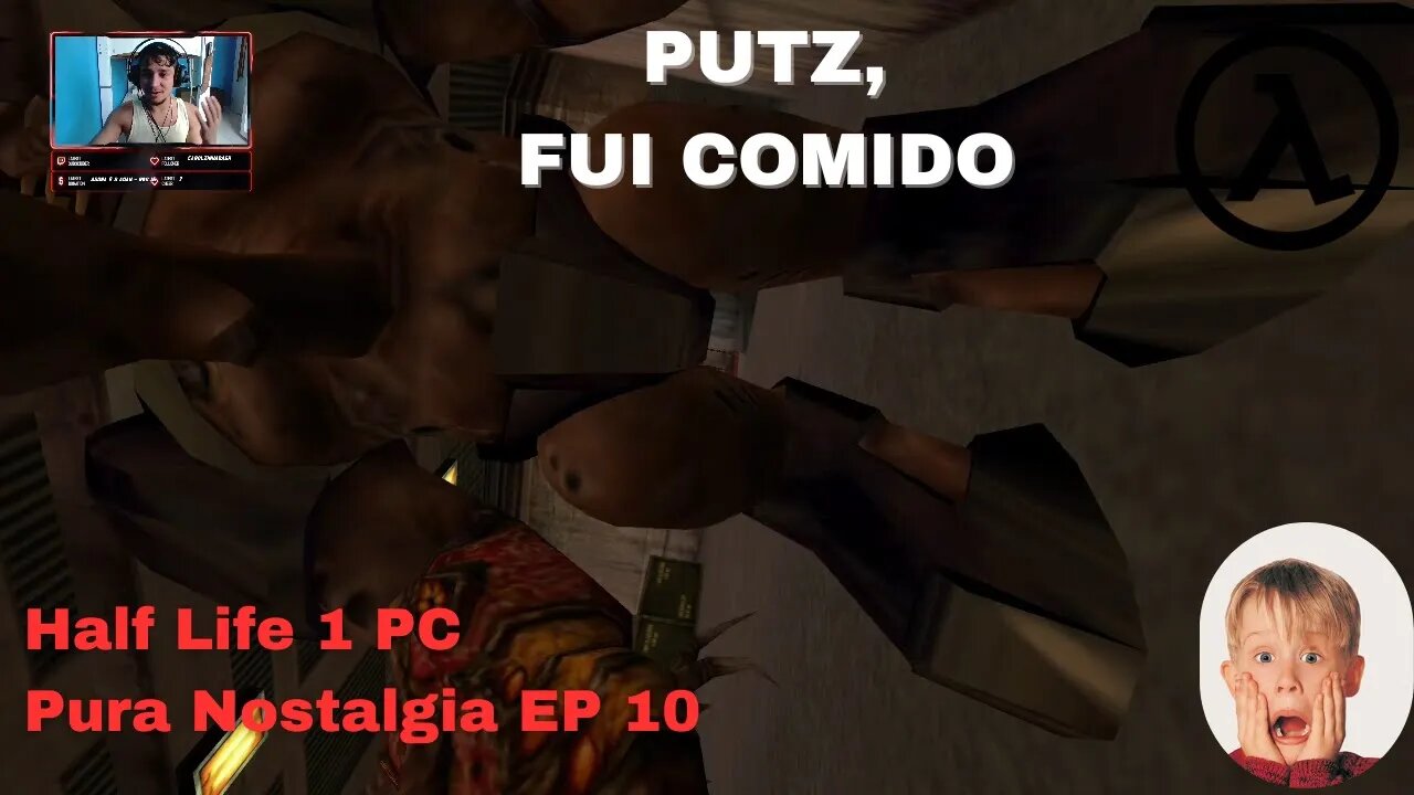 Putz, Fui comido? Half Life ep 10 GAMEPLAY half life 1