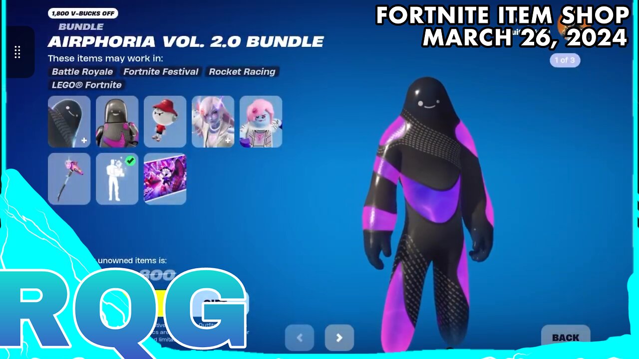 “NEW” AIRPHORIA VOL 2.0+NEW MIDAS SKIN ARE HERE! FORTNITE ITEM SHOP (March 26, 2024)