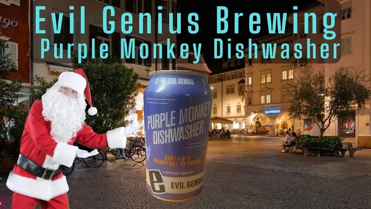 Beer Review of Evil Genius Purple Monkey Dishwasher Chocolate Peanut butter Porter