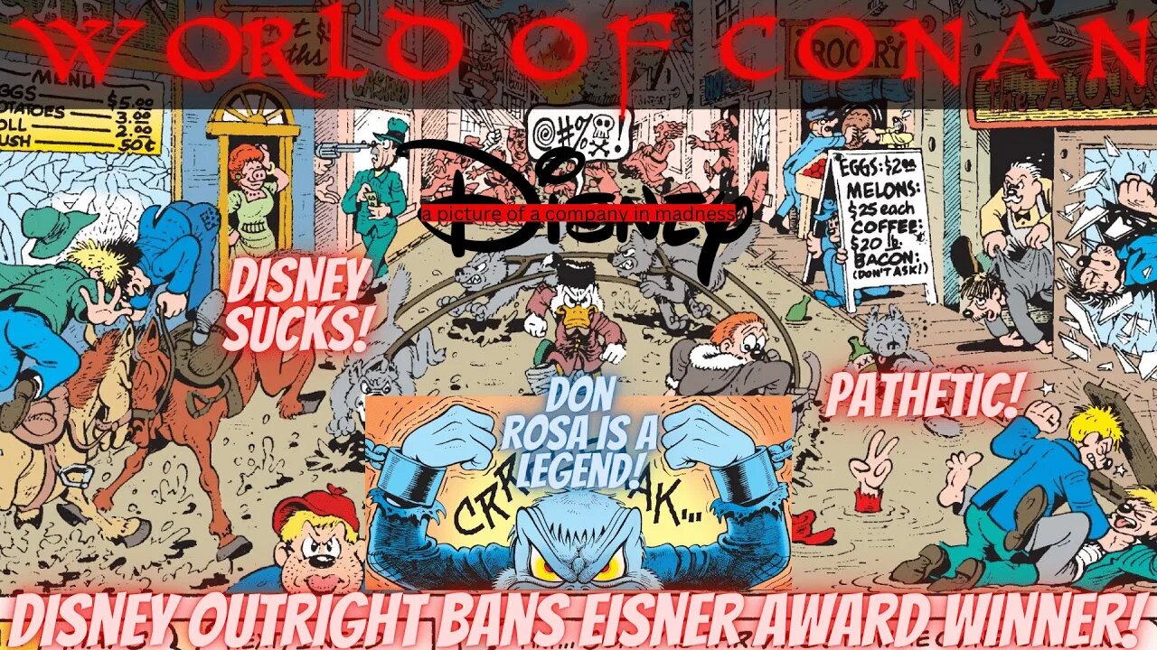 Disney Bans Eisner Award Winning Comic! Virtue Signaling Hypocrisy - Deep Dive